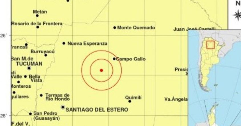 SISMO DE 6,5 GRADOS EN SANTIAGO DEL ESTERO