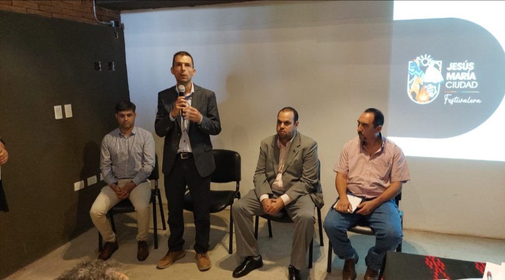 JESUS MARIA PRESENTĂ EL MEGAOPERATIVO PARA EL FESTIVAL