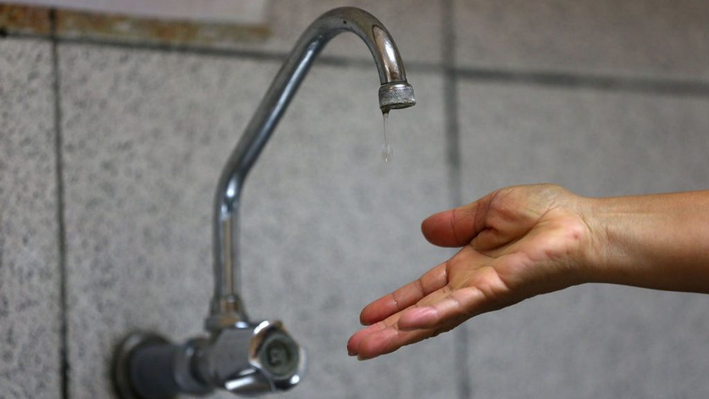 CORTE DE AGUA EN UN SECTOR DE SINSACATE