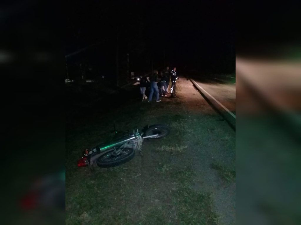 UN MOTOCICLISTA HERIDO EN UN ACCIDENTE EN LA RP17, EN EL PEDACITO