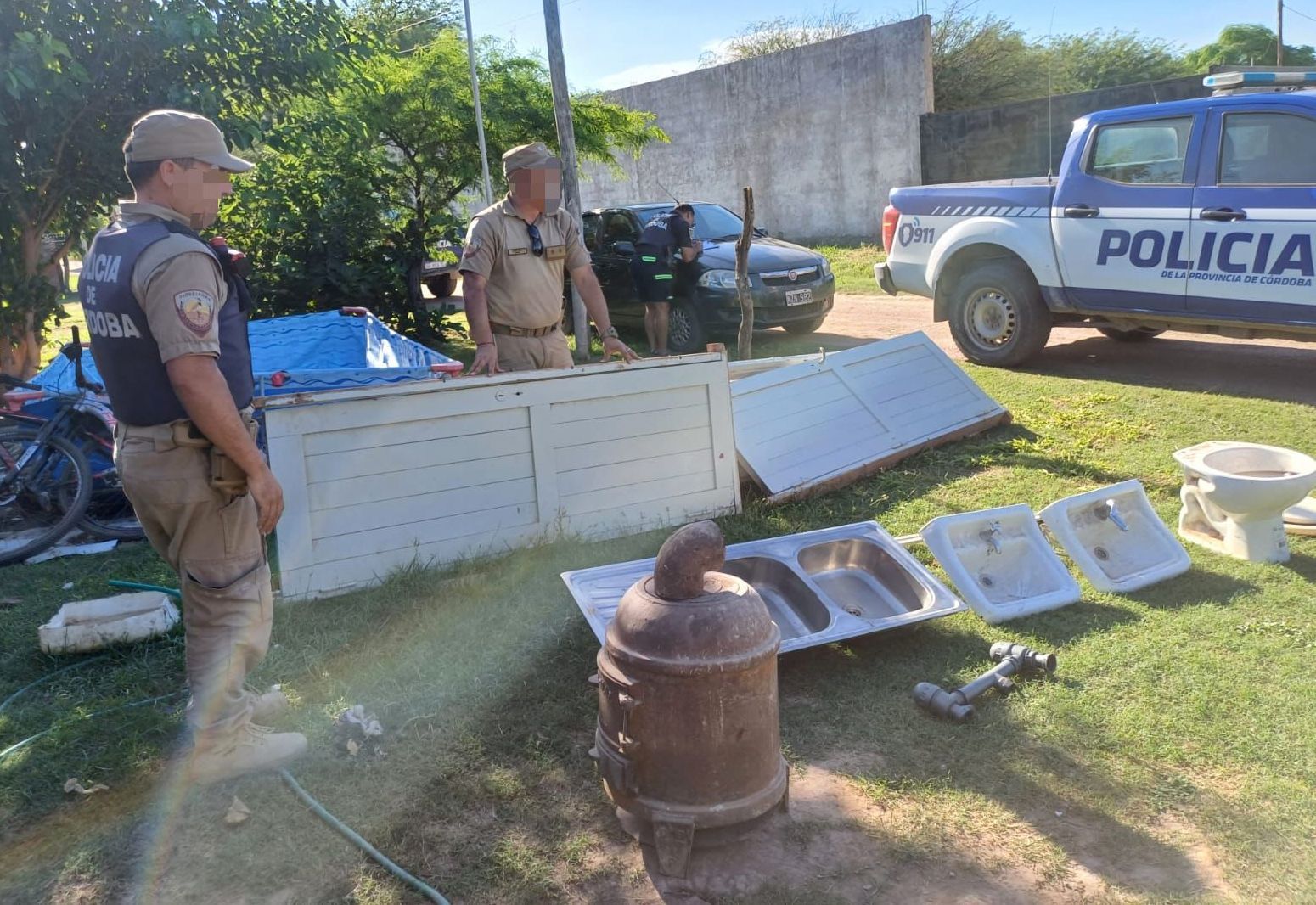 RECUPERAN EN ELCANO ELEMENTOS ROBADOS DE UNA ESCUELA RURAL