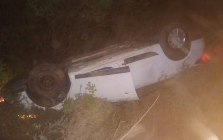 UN AUTO VOLCÓ EN TUCLAME