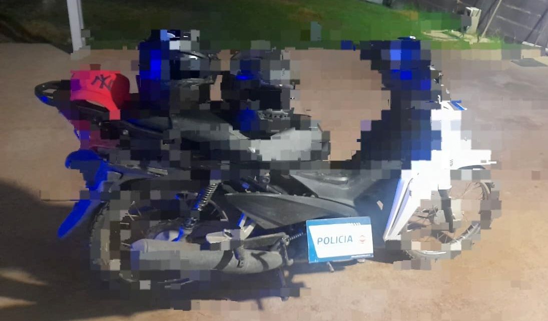 LAS ARRIAS: EVITAN UN CONTROL POLICIAL Y ABANDONAN UNA MOTO ROBADA EN JESÚS MARÍA