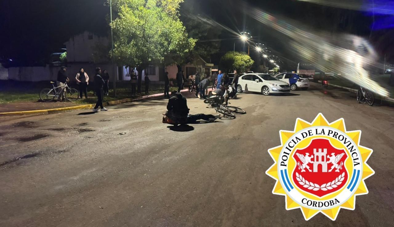 DOS CHOQUES CON MOTOS Y CONDUCTORES MENORES DE EDAD EN RÍO SECO