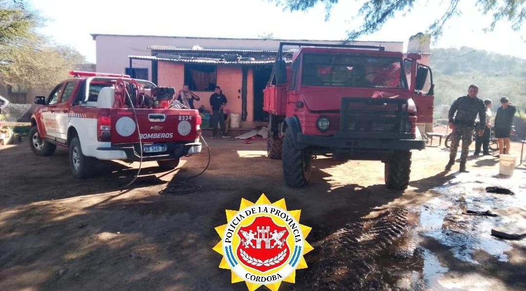 INTENTÓ ENCENDER UNA ESTUFA Y PRENDIÓ FUEGO LA CASA