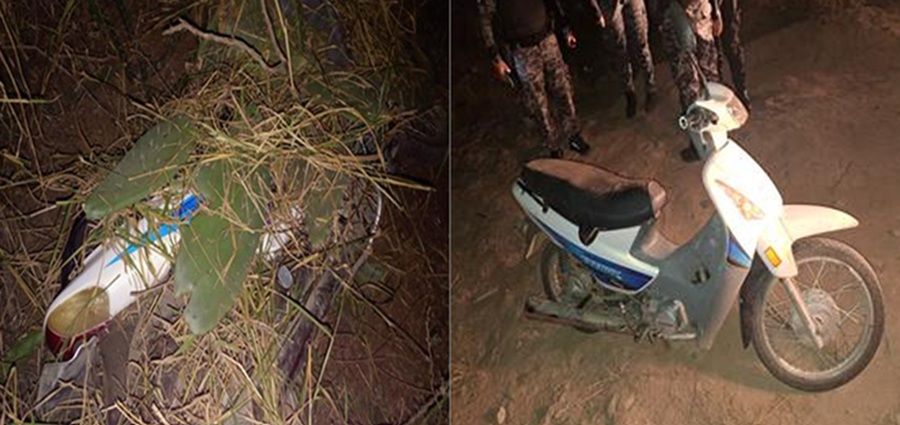 RECUPERAN UNA MOTOCICLETA ROBADA EN CRUZ DEL EJE