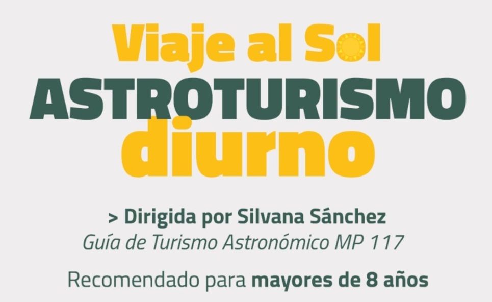 JESUS MARÍA REPROGRAMÓ EL “VIAJE AL SOL”: UNA EXPERICIENCIA ÚICA DEL ASTROTURISMO