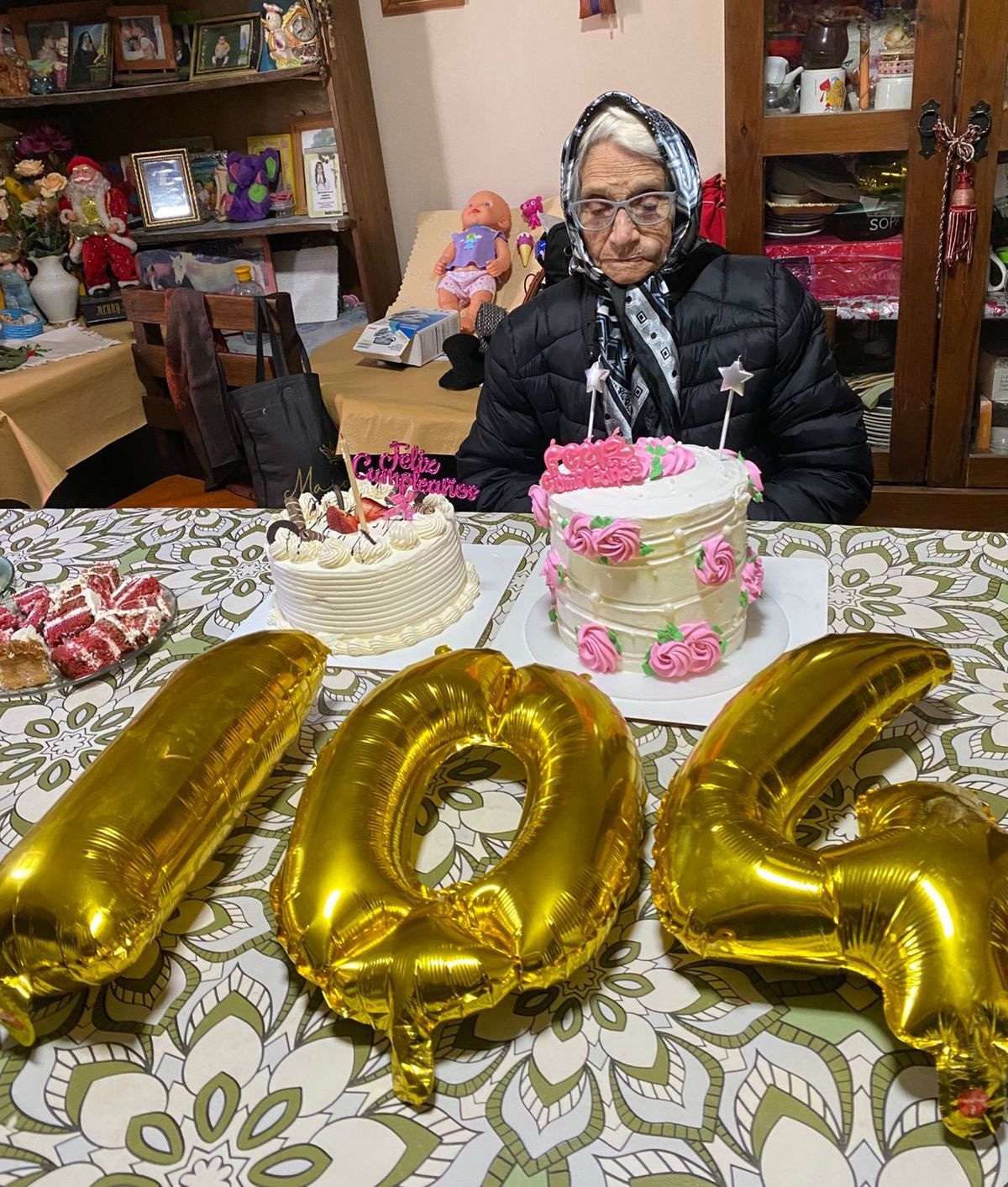 UNA VECINA DE LAS ARRIAS CUMPLE 104 AÑOS DE EDAD